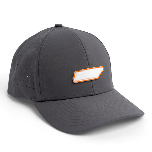 Tennessee Orange State - Brawn & Fox Axis 6-Panel Golf Hat Front