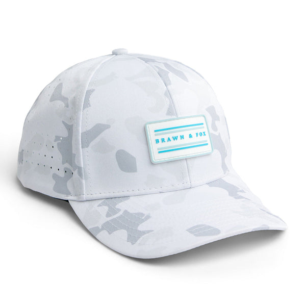 B&F Snow - Brawn & Fox Axis 6-Panel Golf Hat Front
