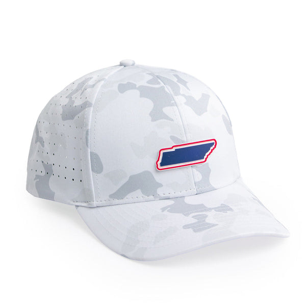 Tennessee Snow State - Brawn & Fox Axis 6-Panel Golf Hat Front