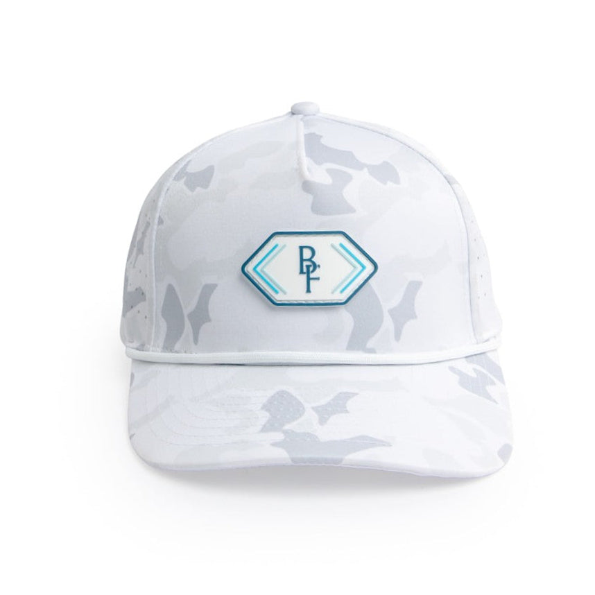 BF Snow 5 - Brawn & Fox Origin 5-Panel Golf Hat Side