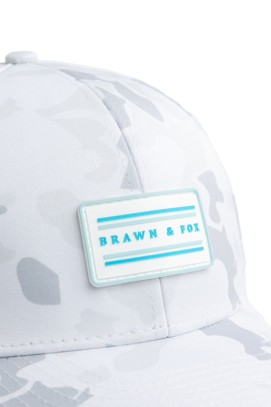 B&F Snow - Brawn & Fox Axis 6-Panel Golf Hat Back