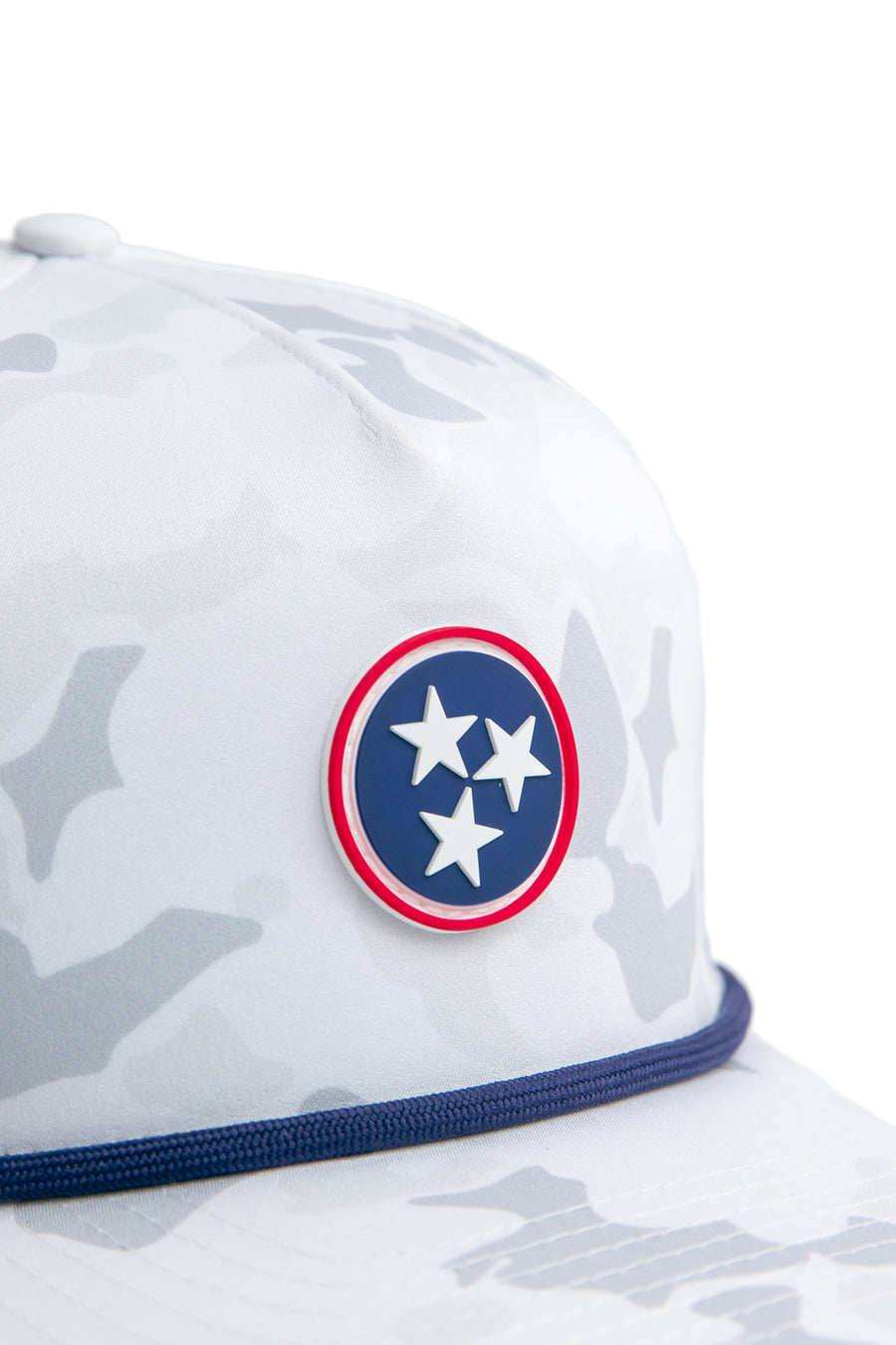 Tennessee Snow Tri - Brawn & Fox Origin 5-Panel Golf Hat Back