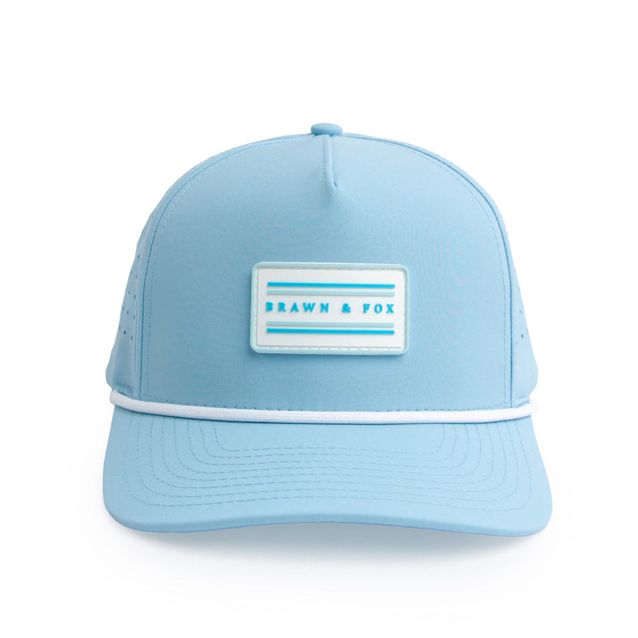 B&F Sky 5 - Brawn & Fox Origin 5-Panel Golf Hat Side