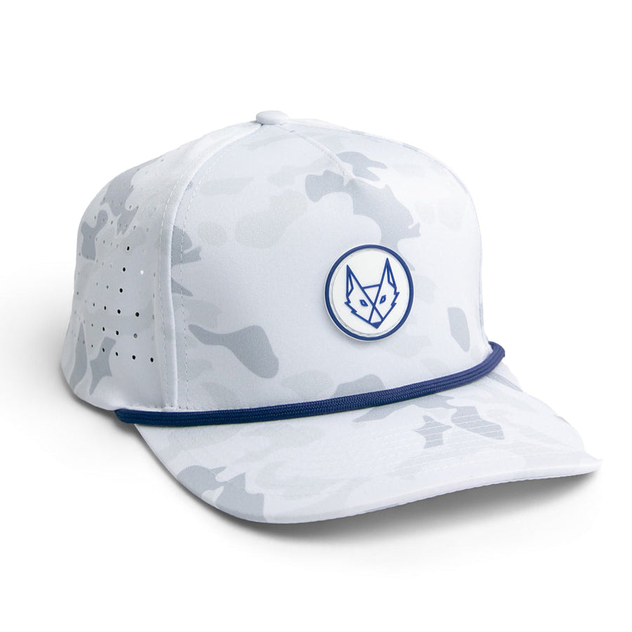 Fox Snow 5 - Brawn & Fox Origin 5-Panel Golf Hat Front