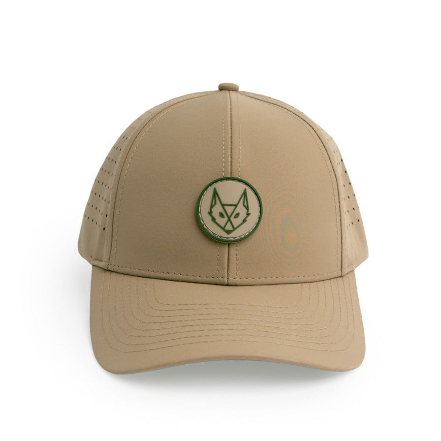 Fox Tan 6 - Brawn & Fox Axis 6-Panel Golf Hat Side