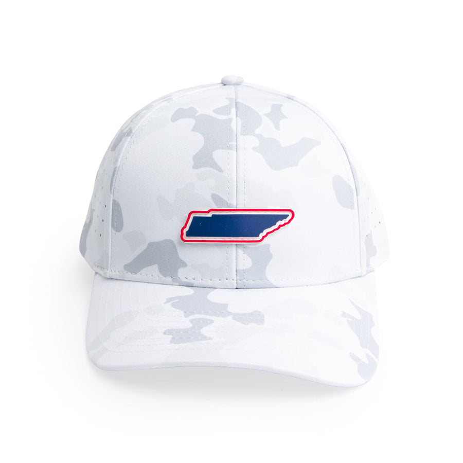 Tennessee Snow State - Brawn & Fox Axis 6-Panel Golf Hat Side