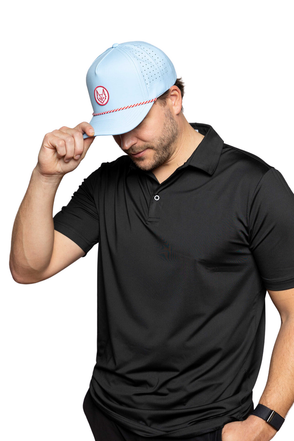 Black Performance Polo