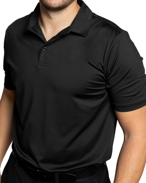 Black Performance Polo