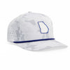 Georgia Navy State - Brawn & Fox Origin 5-Panel Golf Hat Front