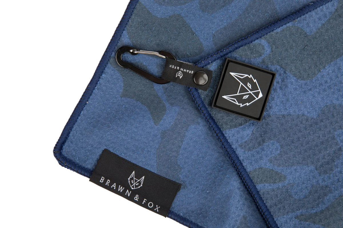 MagnaTowel Blue Camo