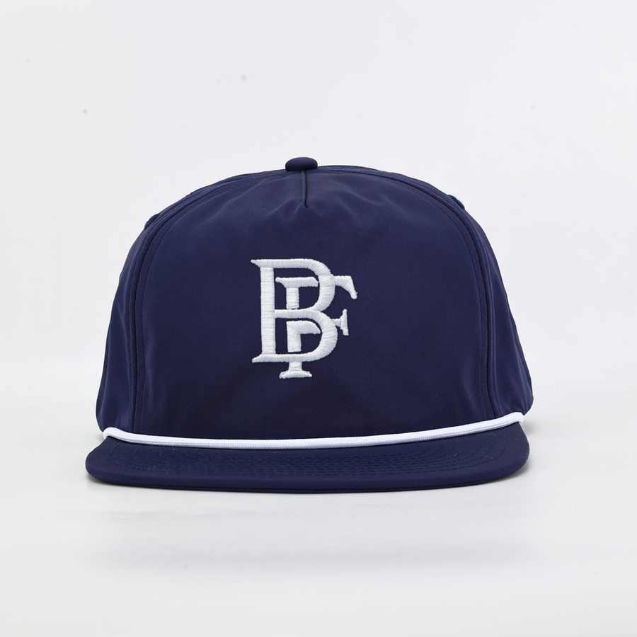 Night Harbor - Brawn & Fox Origin 5-Panel Golf Hat Front