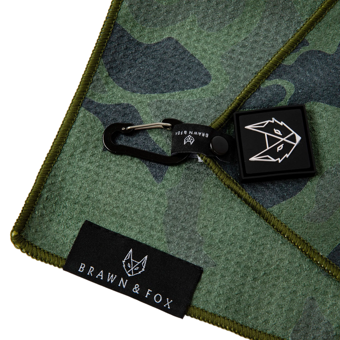 MagnaTowel Green Camo